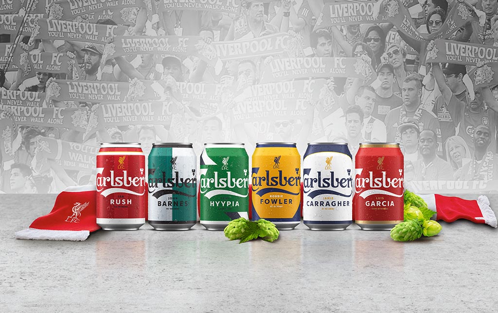 嘉士伯推30周年特別版紀念罐 向利物浦傳奇致敬